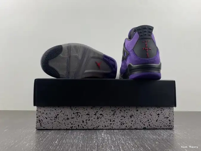 Kick Theory Purple Scott Air Travis 4 Jordan Suede x 0604